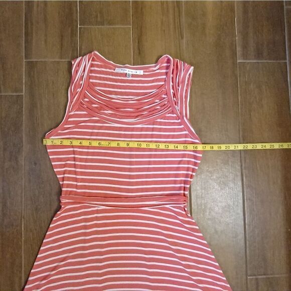 Max Studio A line striped dress Size L - Picture 5 of 8